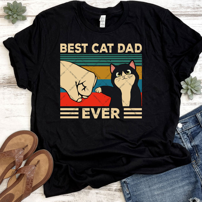 Best Cat Dad Ever DTF Transfer