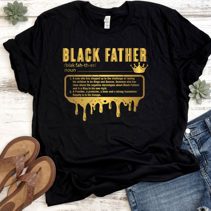 Black Father Definition DTF Transfer