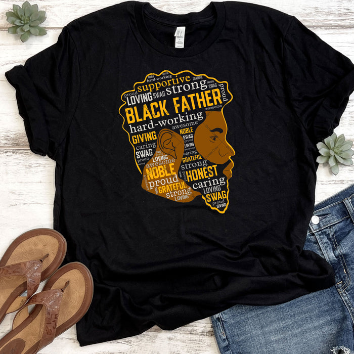 Black Father Definition DTF Transfer