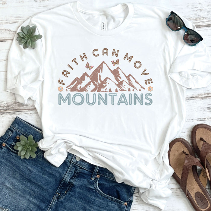 Faith Can Move Mountains DTF Transfer