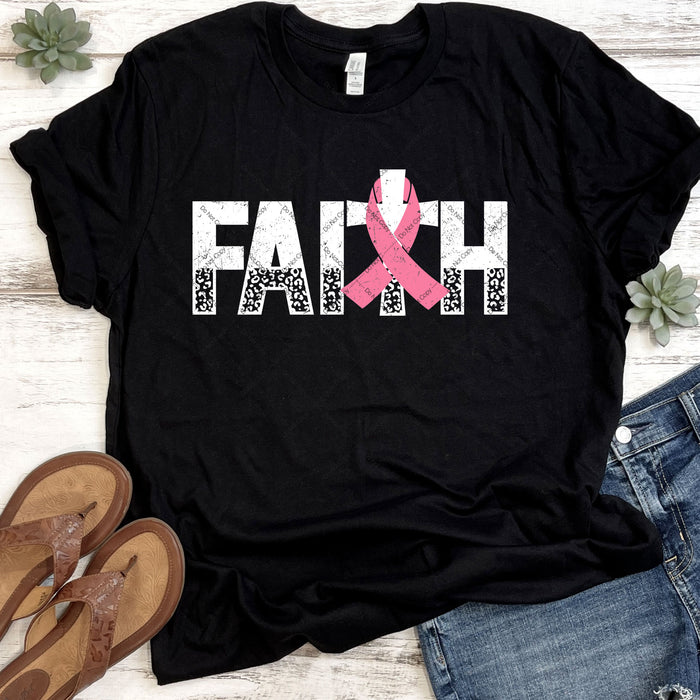 FAITH Grunge DTF Transfer