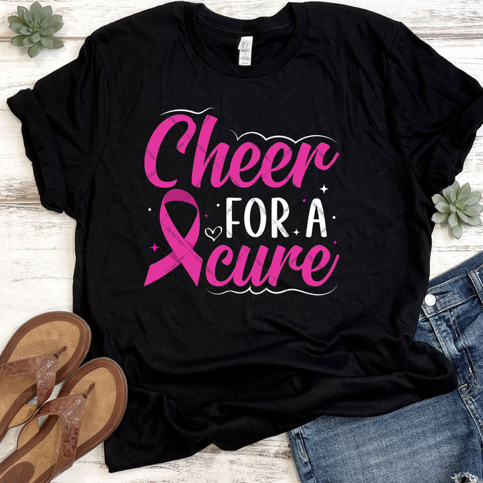 Cheer For A Cure DTF Transfer