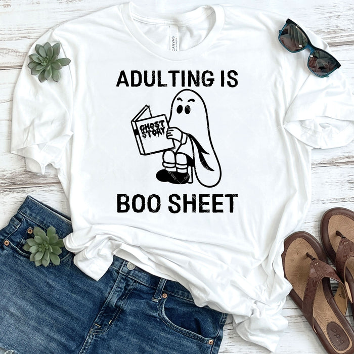 Adulting Is Boo Sheet DTF Transfer