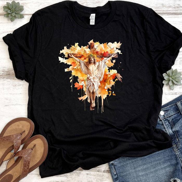 Jesus On The Cross DTF Transfer