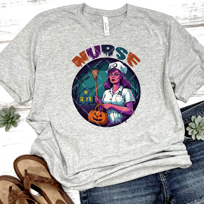 Halloween Nurse DTF Transfer