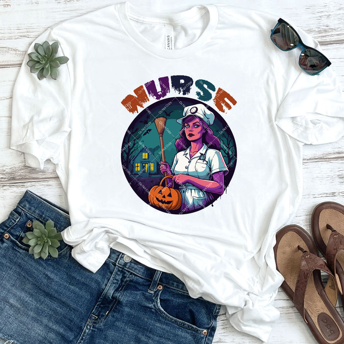 Halloween Nurse DTF Transfer