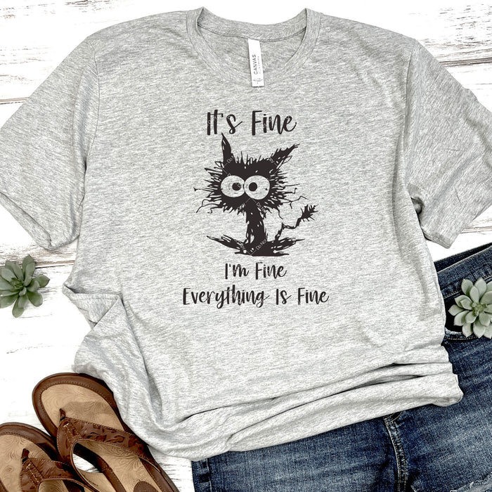 It's Fine I'm Fine Everything is Fine DTF Transfer