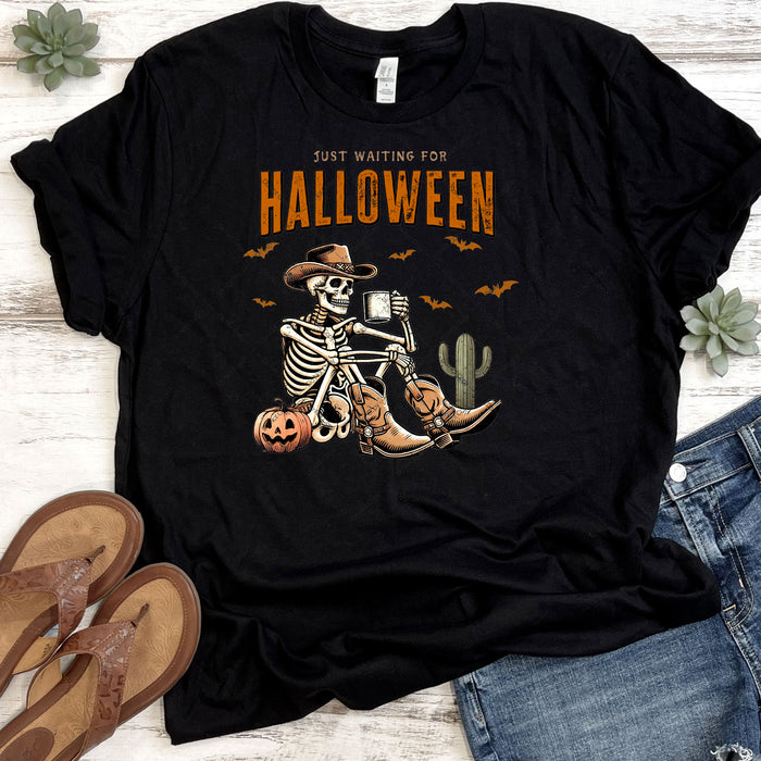 Just Waiting For Halloween DTF Transfer