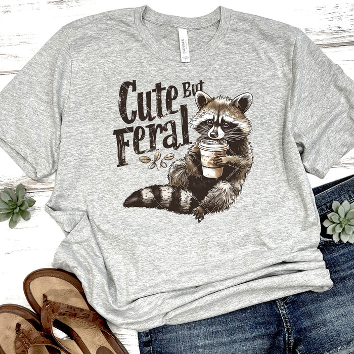 Cute But Feral DTF Transfer