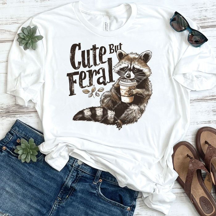 Cute But Feral DTF Transfer