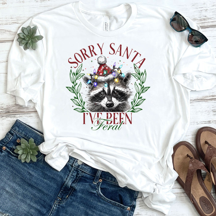 Sorry Santa I've Been Feral DTF Transfer