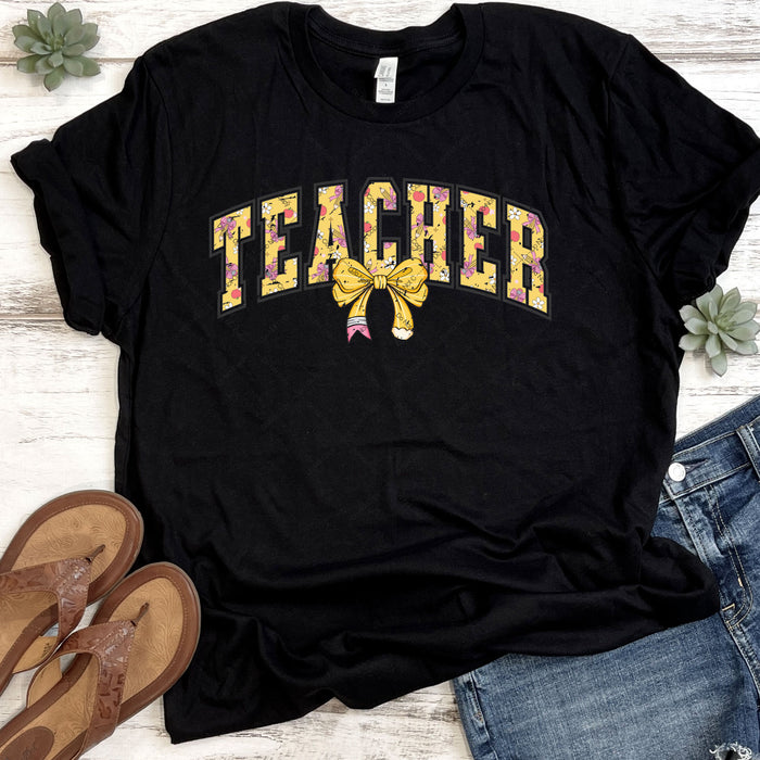 Teacher Retro DTF Transfer