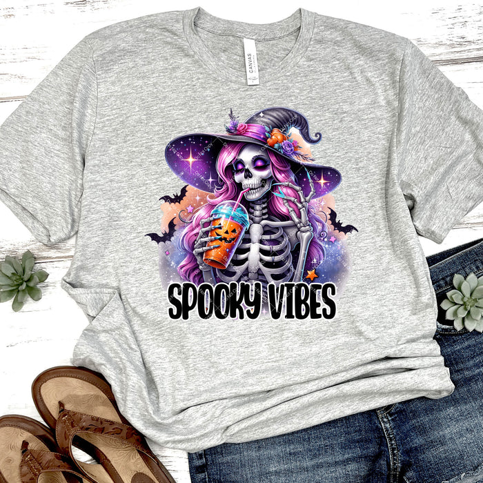 Spooky Vibes Witch DTF Transfer