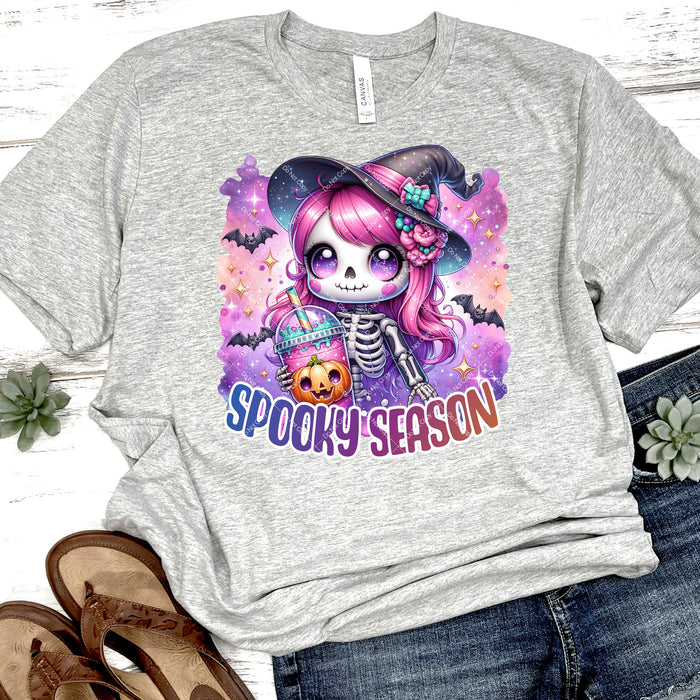 Spooky Season Girl DTF Transfer