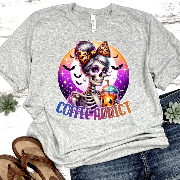 Coffee Addict DTF Transfer