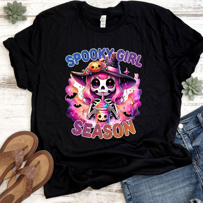 Spooky Girl Season DTF Transfer