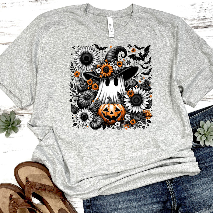 Spooky Cute Ghost Witch DTF Transfer