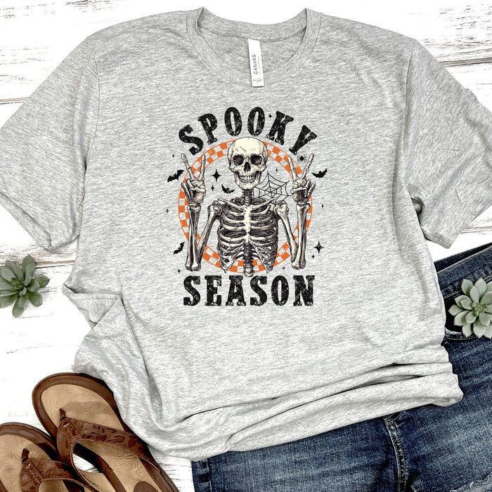 Spooky Season Cool Skeleton Dude DTF Transfer