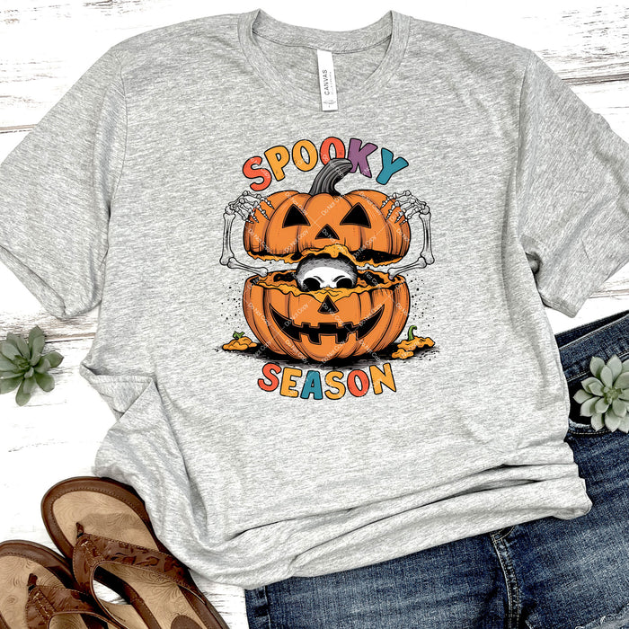 Spooky Season Skeleton DTF Transfer