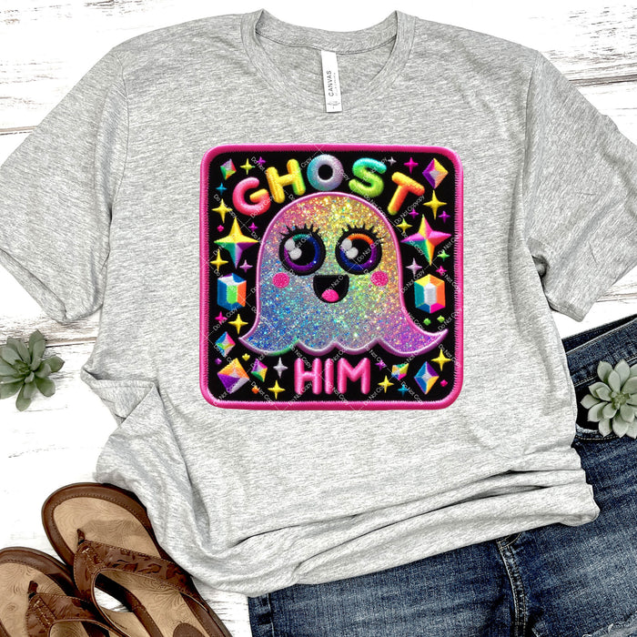 Ghost Him DTF Transfer