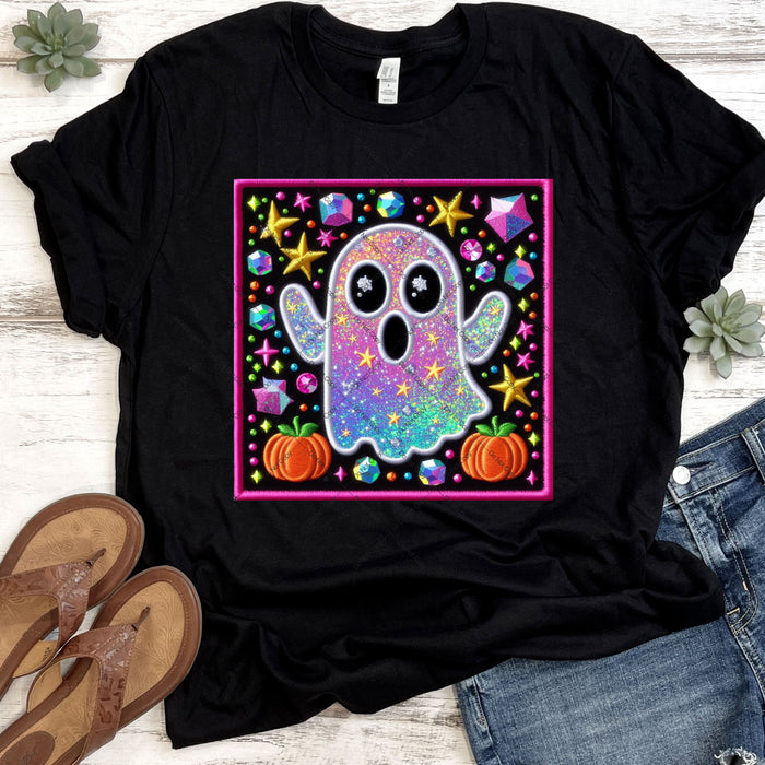 Cute & Sparkly Little Ghost DTF Transfer
