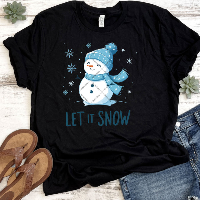 Let It Snow DTF Transfer