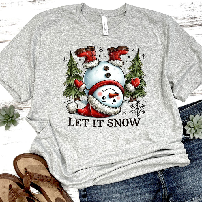 Let It Snow DTF Transfer
