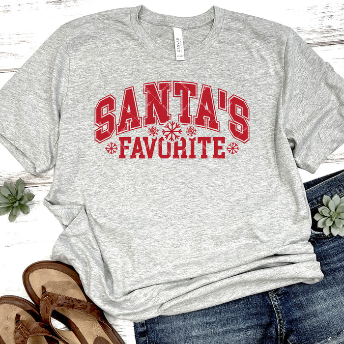 Santa's Favorite DTF Transfer