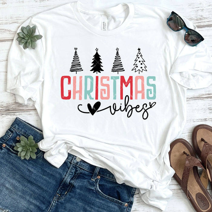 Christmas Vibes DTF Transfer