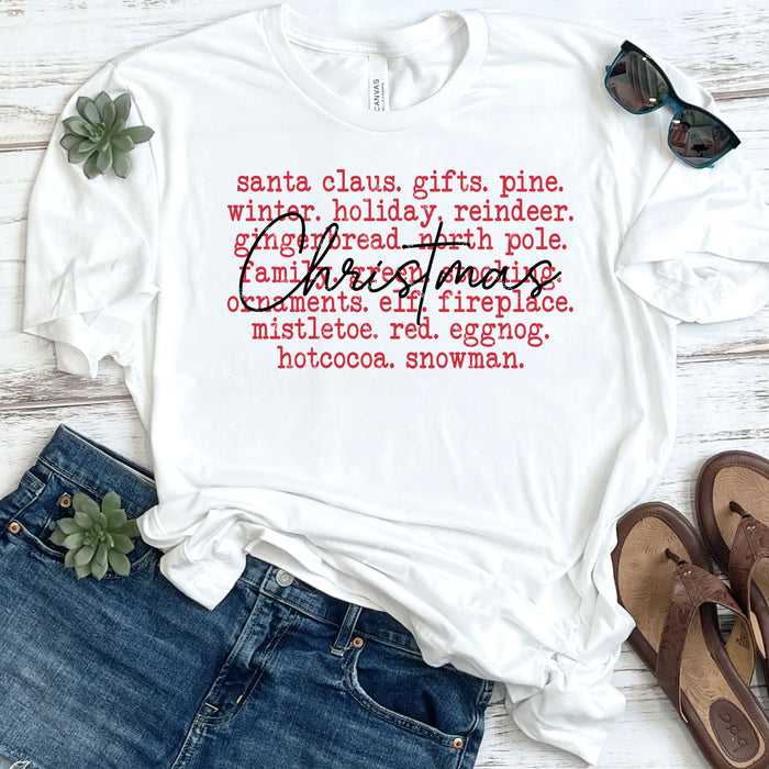 Christmas DTF Transfer