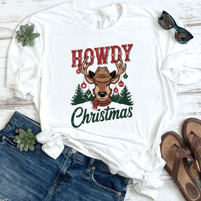 Howdy Christmas DTF Transfer