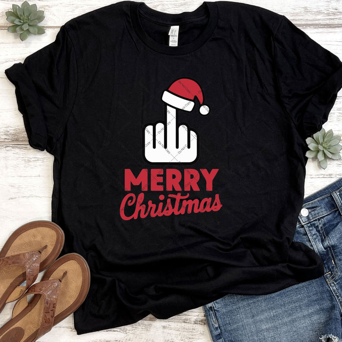 Merry Christmas DTF Transfer