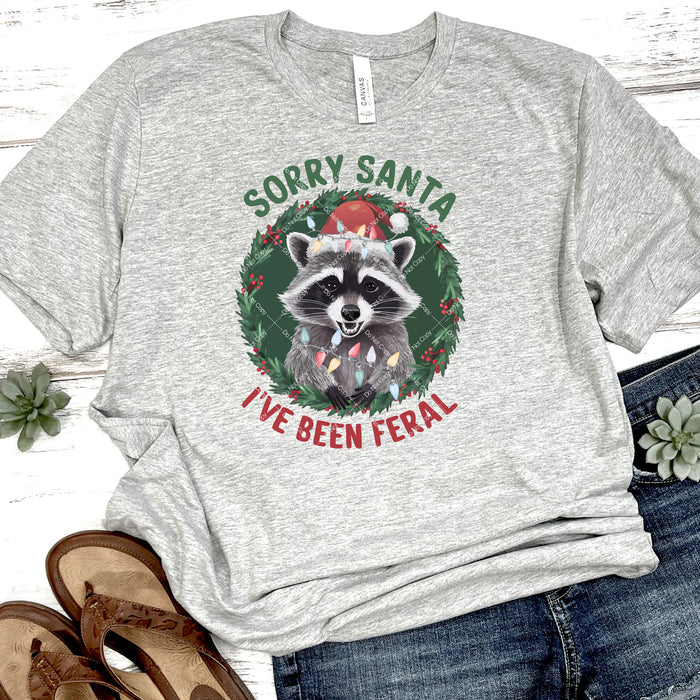 Sorry Santa I've Been Feral DTF Transfer