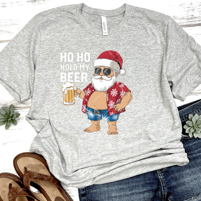 Ho Ho Hold My Beard DTF Transfer