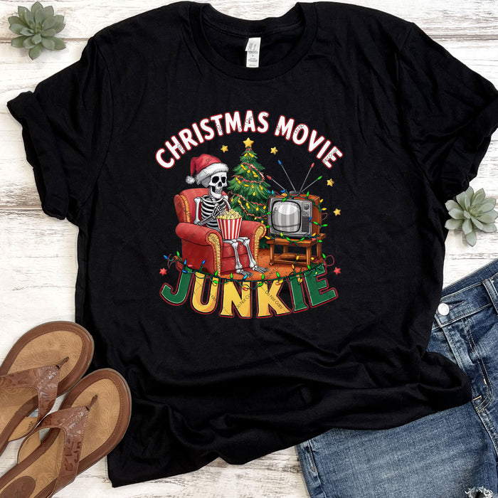 Christmas Movie Junky DTF Transfer