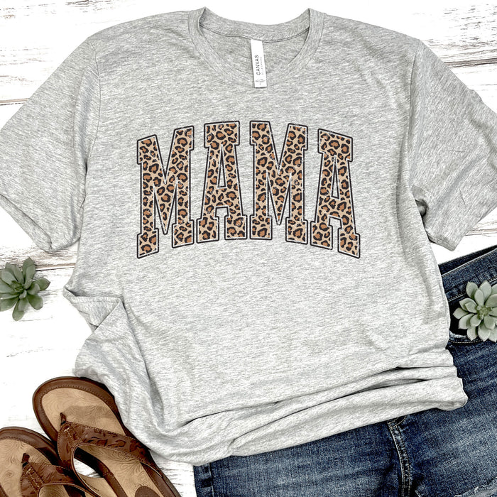 Leopard Print MAMA DTF Transfer