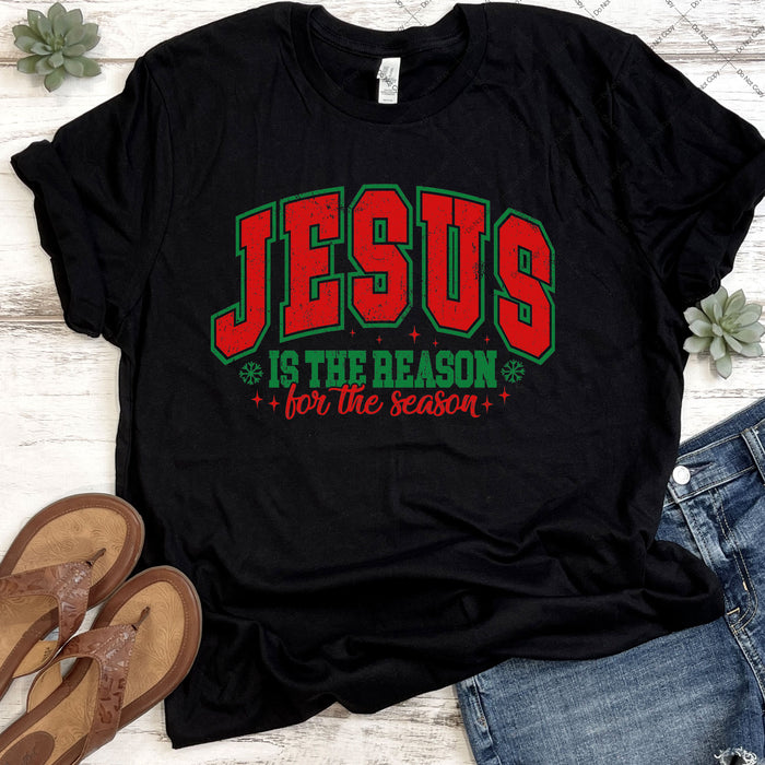 Jesus Is The Reason For The Season DTF Transfer