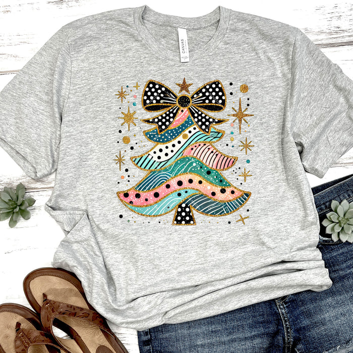 Magical Christmas Tree DTF Transfer