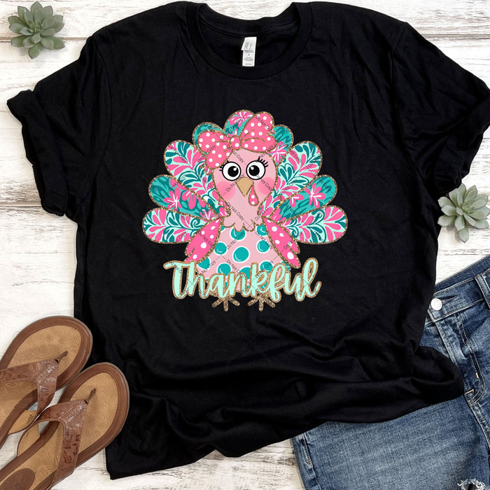 Thankful Turkey DTF Transfer