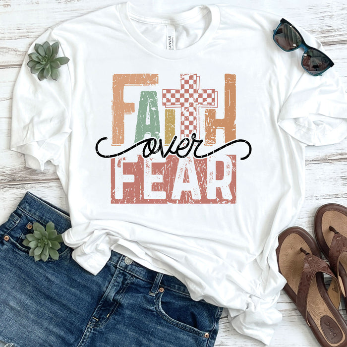 Faith Over Fear DTF Transfer