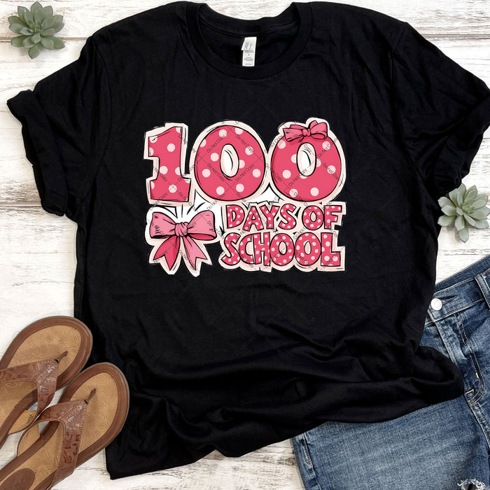 100 Days of School DTF Transfer