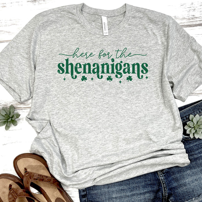 Here For The Shenanigans DTF Transfer