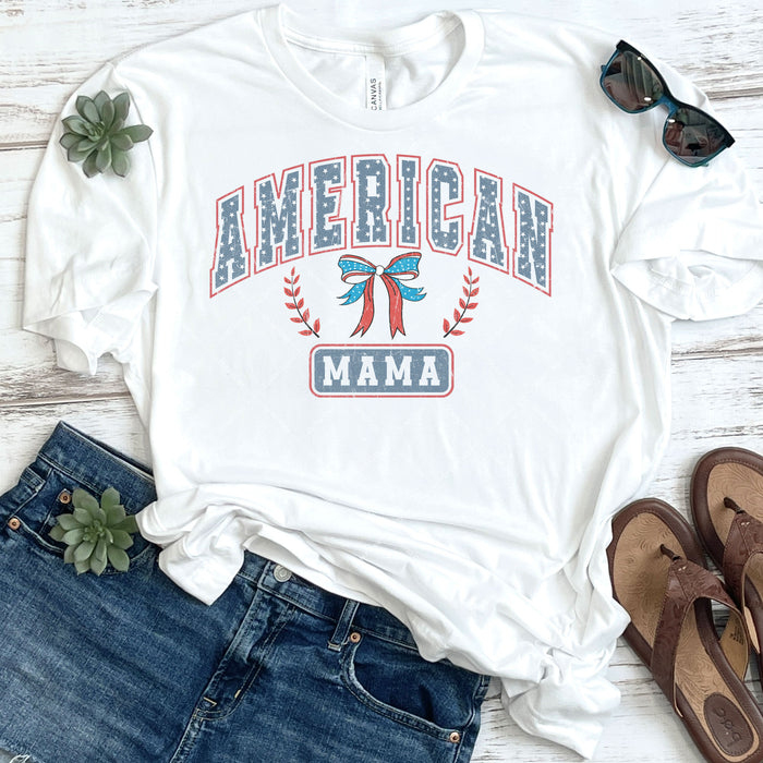 American Mama Grunge DTF Transfer