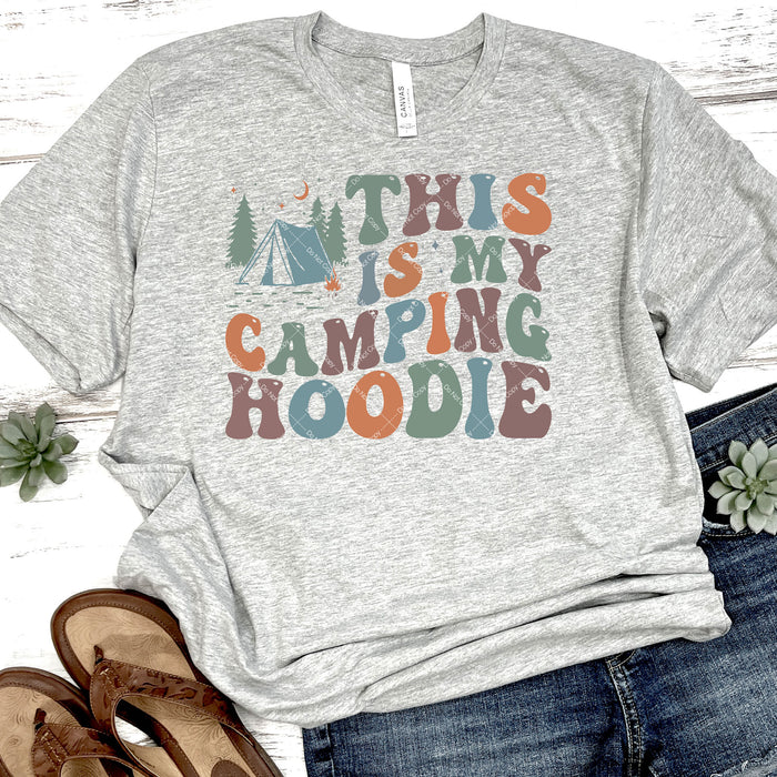 This Is My Camping Hoodie DTF Transfer