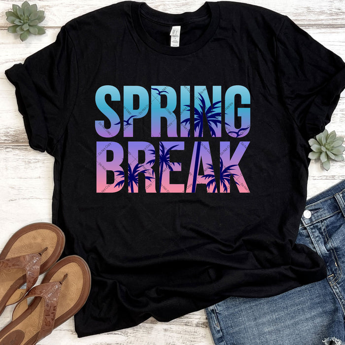 Spring Break DTF Transfer