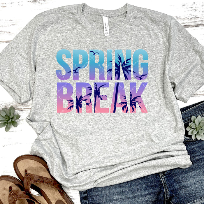 Spring Break DTF Transfer