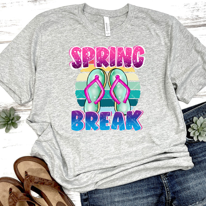 Spring Break DTF Transfer