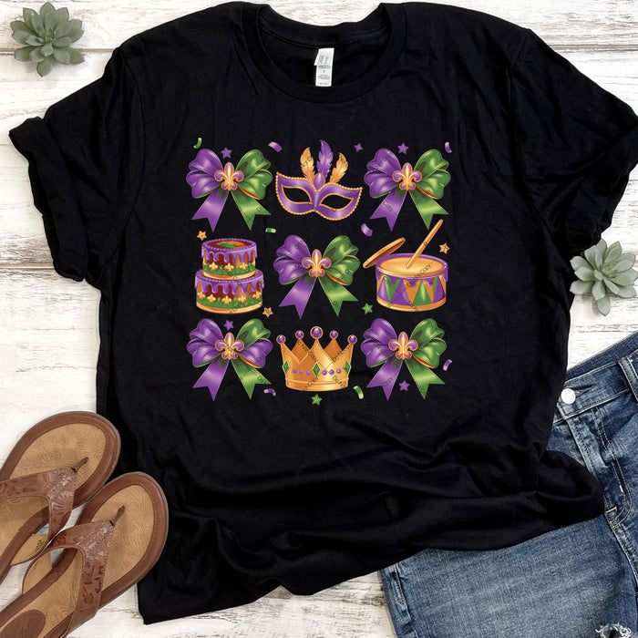 Mardis Gras Assortment DTF Transfer