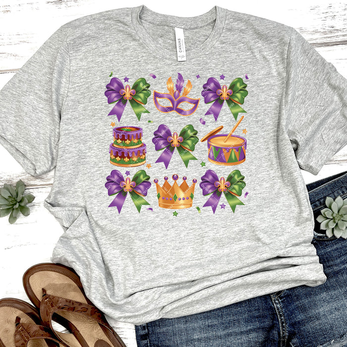 Mardis Gras Assortment DTF Transfer