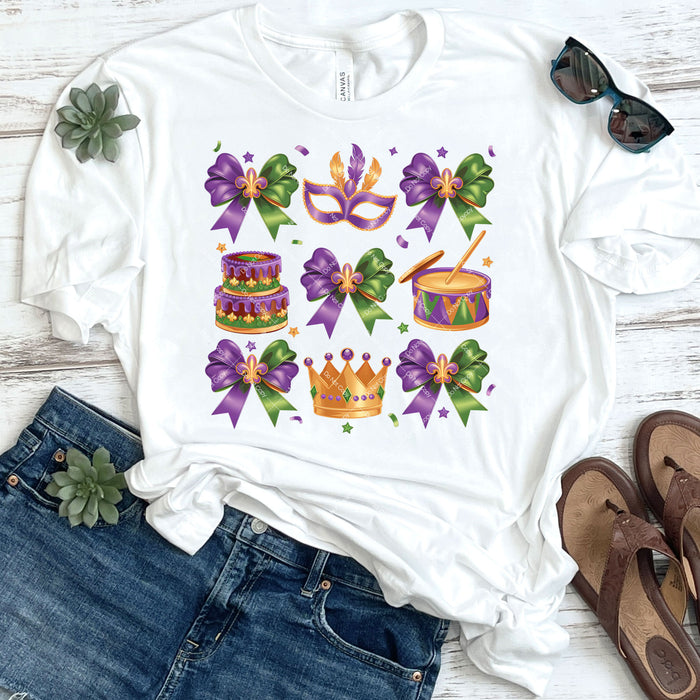 Mardis Gras Assortment DTF Transfer
